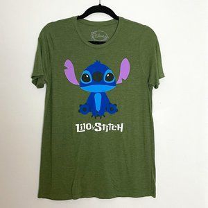 Disney Lilo & Stitch Army Green T-Shirt